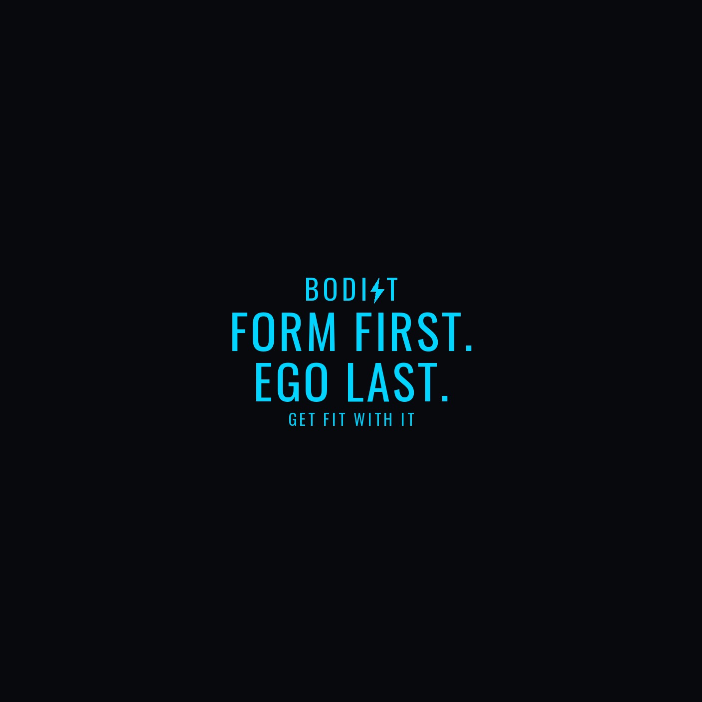 Poster — BODI IT Gym Poster
